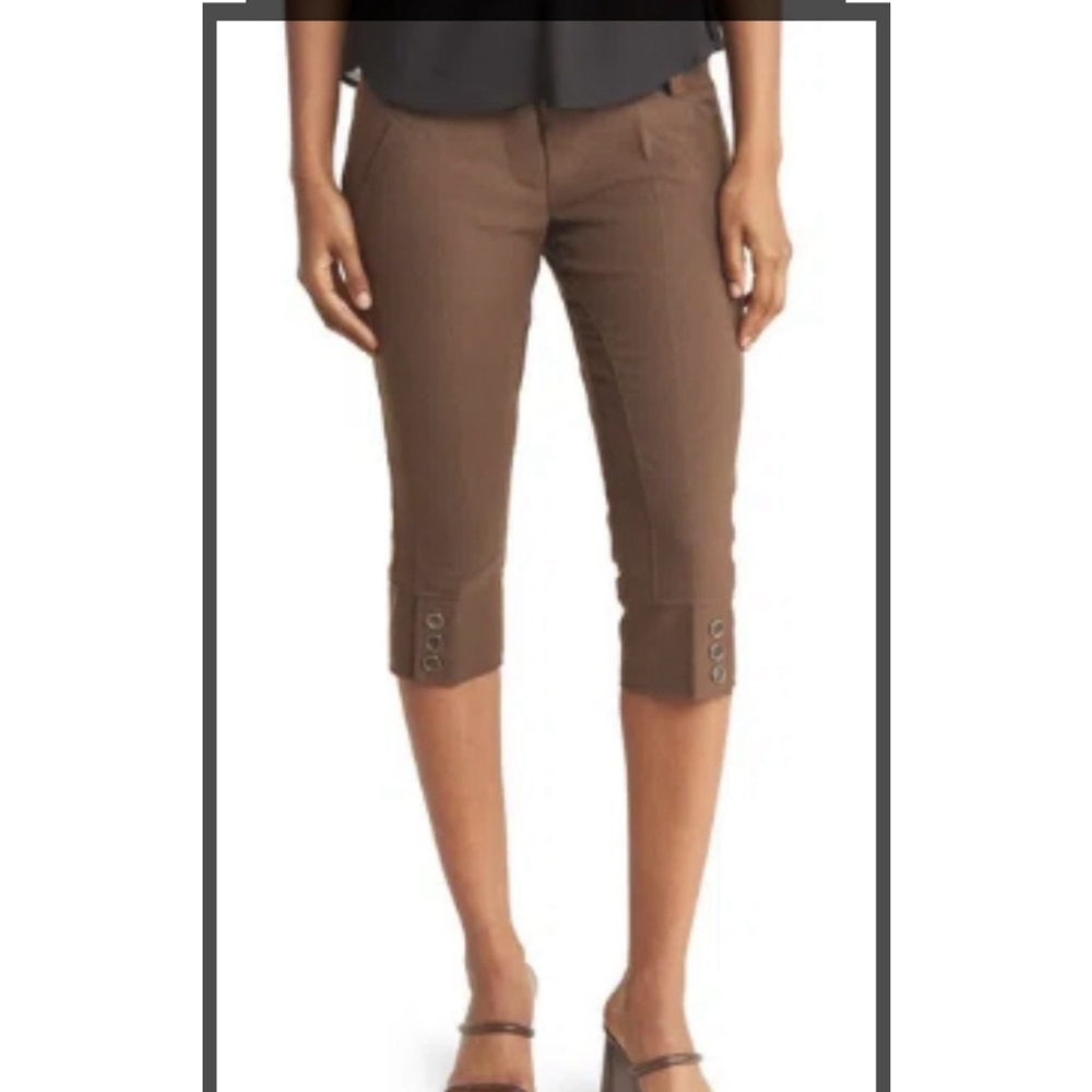 Vertigo Paris Low Rise Skinny Fit Capri Pants Size 4